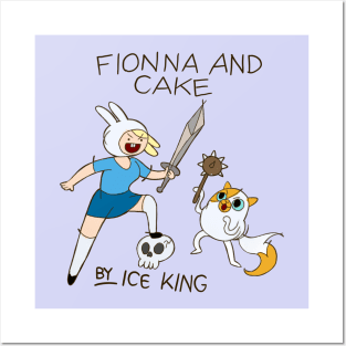 A Fionna and Cake story, by Ice King Posters and Art